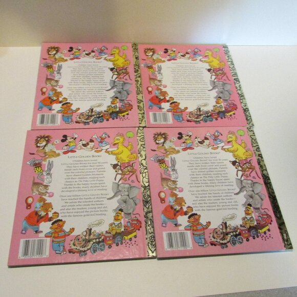 vintage Walt Disney Movie Magic box set 10 Golden Bookss with Rajah figure - Picture 4 of 16